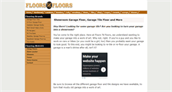 Desktop Screenshot of garage.floorsnfloors.com