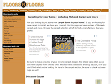 Tablet Screenshot of carpet.floorsnfloors.com