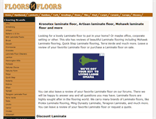 Tablet Screenshot of laminate.floorsnfloors.com
